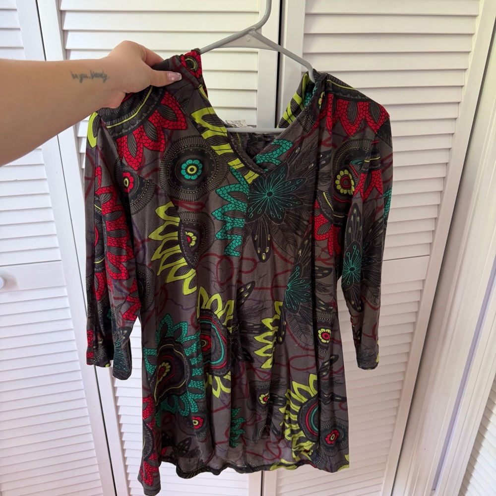 Floral Pattern Top